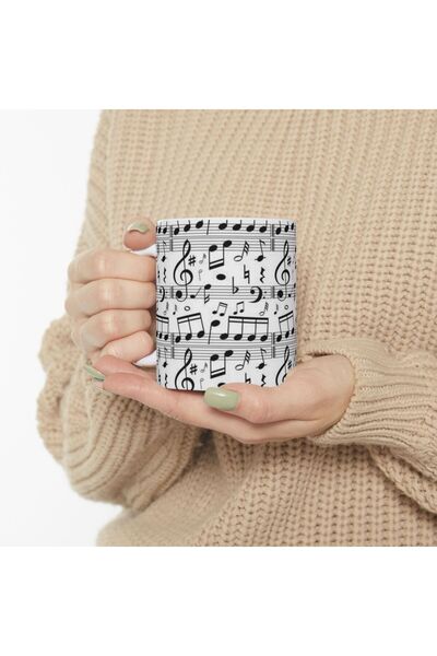 sıradışıhediyem müzik kupa bardak music mug arkadaşa hediye müzik öğretmeni k...