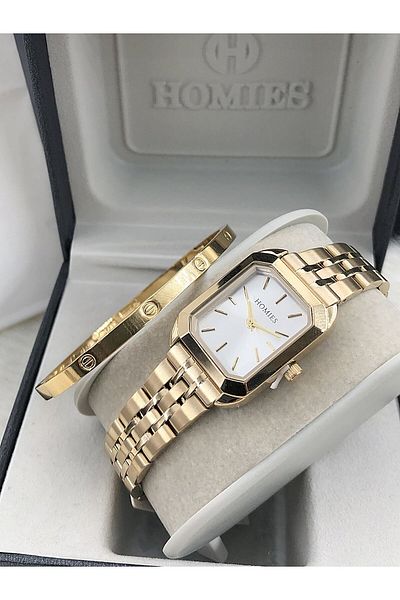 Homies New Season Steel Bracelet Wrist Watch with Gift - Hmsby- 2024121030