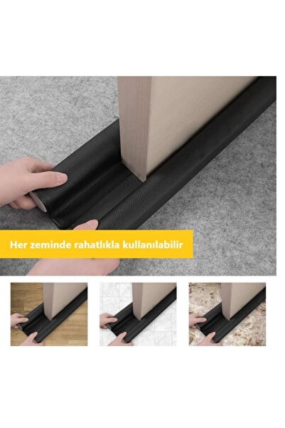 Ankaflex Çift Taraflı Kapı Alt Rüzgar Önleyici Isı Yalıtım Süngeri Kapı Eşiği...