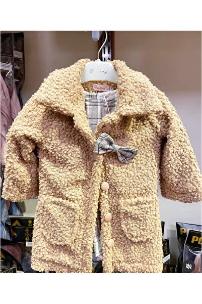 Porland Kız Bebek Kaban Elbise İkili Takım