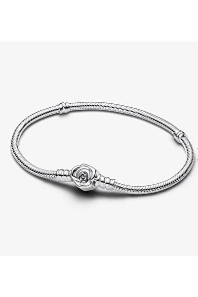 Hector&Co. Jewellery Moments Açan Gül Klipsli Yılan Zinciri Bileklik