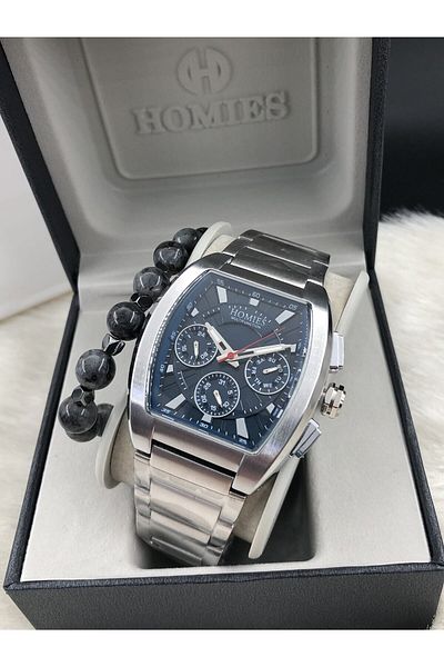 Homies Men's Watch Natural Stone Bracelet New Season with Gift Hmsek- 2024121047