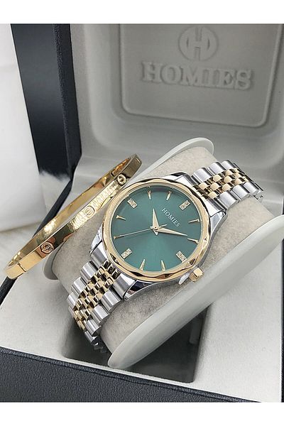 Homies New Season Wrist Watch and Steel Bracelet Gift - Hmsby- 2024121038