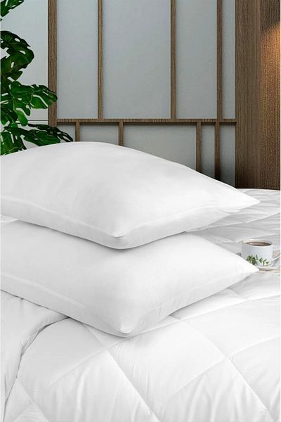Shem Double Person Microfiber Quilt + 2-Piece Pillow Set