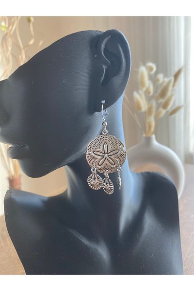 Store أقراط نسائية متدلية على طراز المصارع