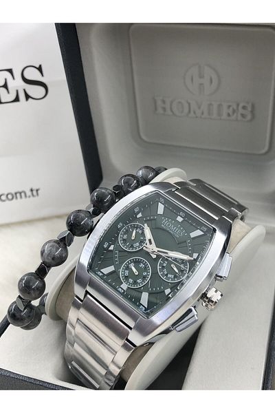 Homies Men's Watch Natural Stone Bracelet New Season with Gift Hmsek- 2024121046