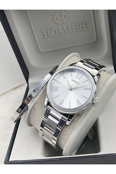 Homies New Season Hmsby- 2024121033   - Wrist Watch and Steel Bracelet Gift