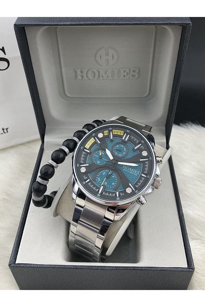 Homies Men's Watch Natural Stone Bracelet New Season with Gift Hmsek- 2024121044