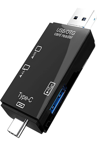 Soylu elektronik Kart Okuyucu Type-c Micro Usb Otg SD Kart/Micro Sd Kart Çok Fonksiyonlu Çevirici