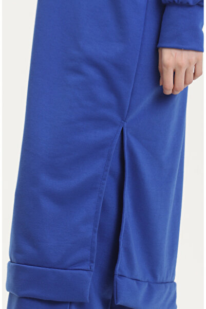 sefamerve 0549-03 Σετ χιτώνα και παντελόνι Saks - Δύο κλωστές