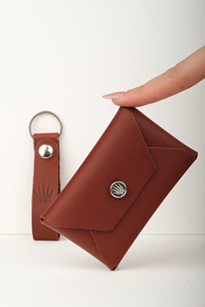 WATCHOFROYAL Σετ δώρου από γνήσιο δέρμα Buttero Tile - Πορτοφόλι & Μπρελόκ