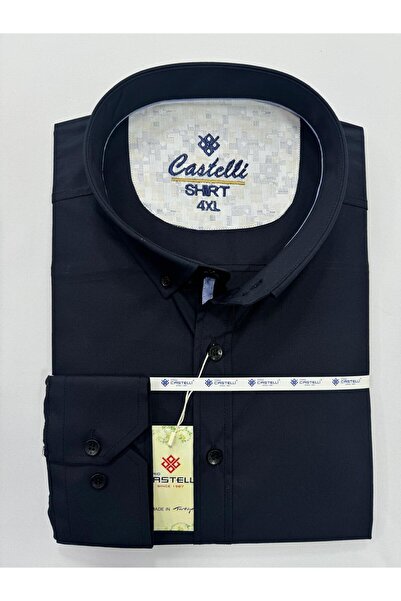 Castelli Castelly New Season Long Sleeve Licra Large Size Trend Men's Shirt