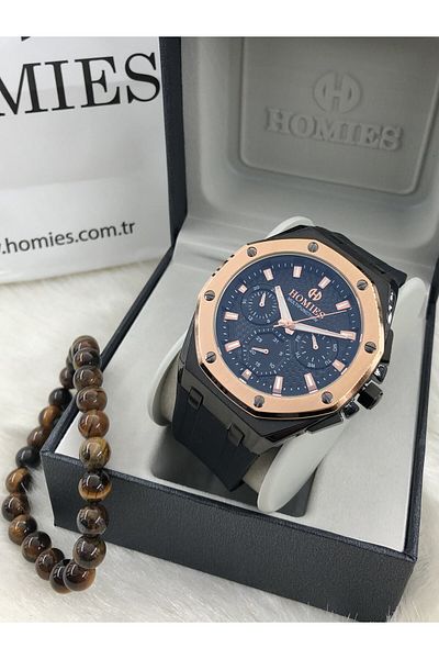 Homies Men's Watch Natural Stone Bracelet New Season with Gift Hmsek- 2024121054