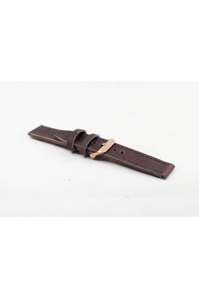 alpnilaksesuar Genuine Leather Watch Strap 20mm Diameter Brown Different Buckle Colors