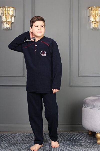 PİJAMMA Boy Figured Polar Pajama Set