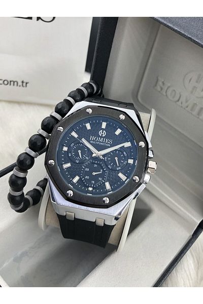 Homies Men's Watch Natural Stone Bracelet New Season with Gift Hmsek- 2024121052