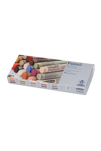 Schmincke 15 Colors Soft Pastel Paint Set - Portrait