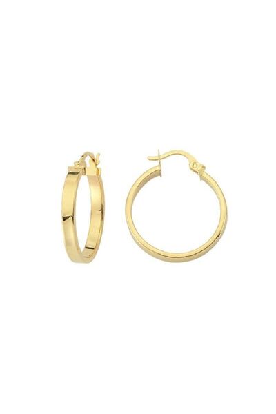 Altınbaş Altın Halka Küpe