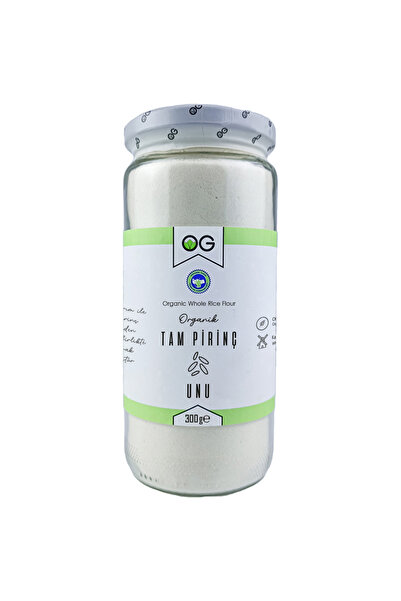 OG natural Organik Tam Pirinç Unu 300 gr