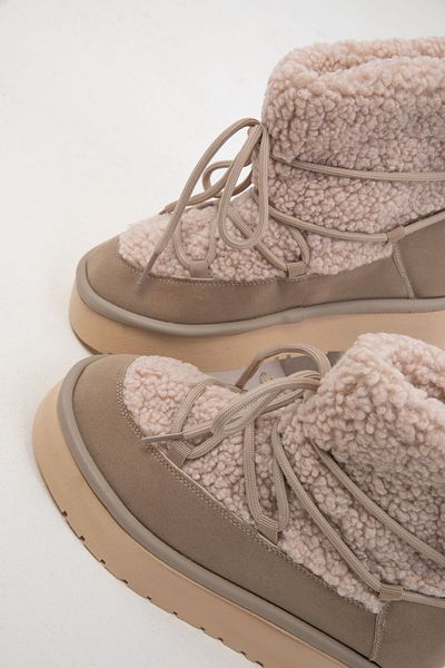 SOHO Γυναικείες μπότες Mink - 20077 Model Bootie