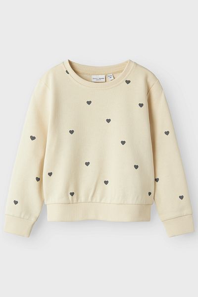 name ıt Sweatshirt für Mädchen in Beige