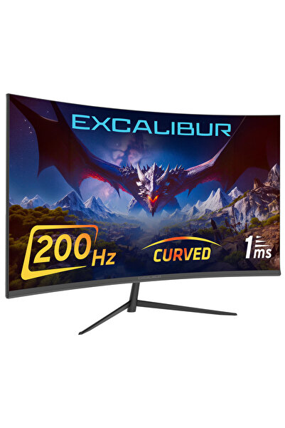 CASPER Excalibur M.E238FHD-G 23.8" 200HZ 1MS 300NIT (HDMI+DISPLAY)CURVED FREE...