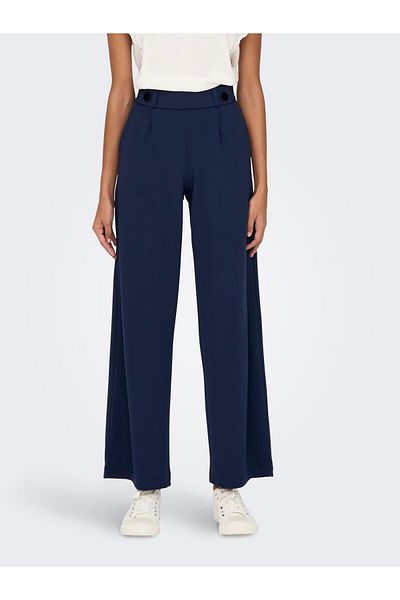 JDY Jdygeggo New Long Pant Jrs Noos 15208430   Black Iris