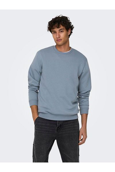 Only & Sons Onsceres Crew Neck Winter Stone (18- 22018683 )