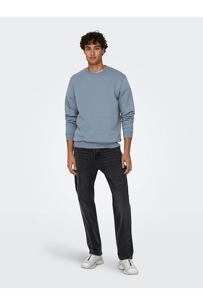 Only & Sons Onsceres Crew Neck Winter Stone (18- 22018683 )