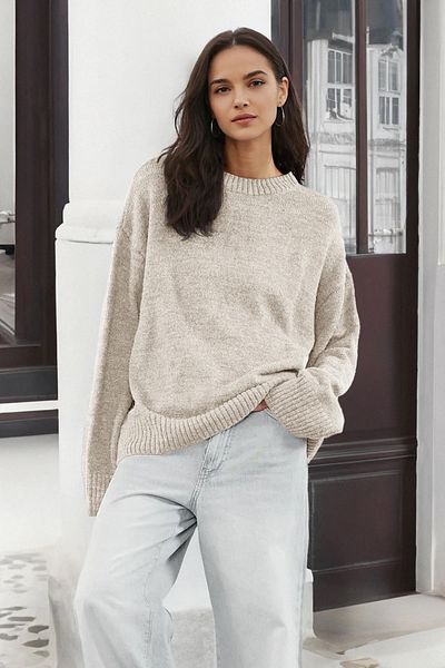 Trendyol Collection Pulover de tricotaj cu textura moale Stone Wide Fit TWOAW25KZ00168