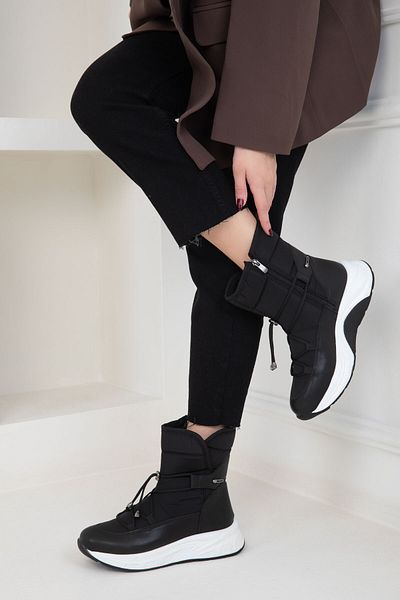 SOHO Μαύρα γυναικεία μποτάκια - 20138 Model Bootie