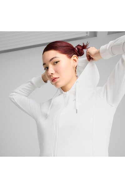 Puma Puma Metallic Hooded Sweat Suit - Tr Op Wh