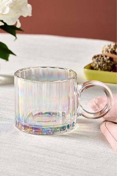 Karaca Luna Luster Glass Mug 300 ml