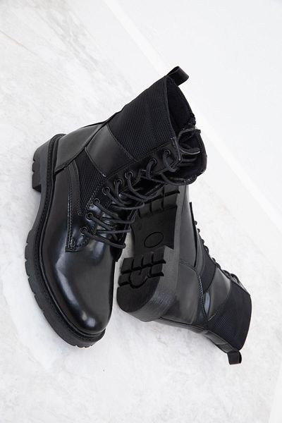 SOHO Λουστρίνι μαύρες ανδρικές μπότες - 19692 Model Bootie