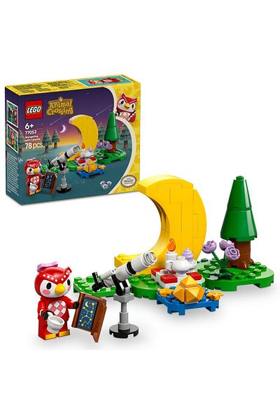 LEGO ® Animal Crossing™ Stargazing with Celeste Building Kit 77053