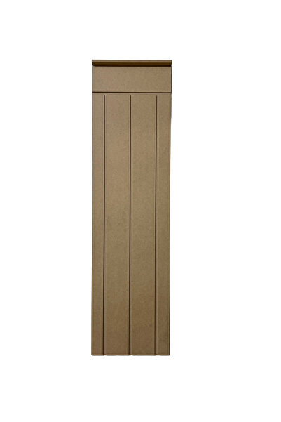 varje Dekoratif Duvar Paneli ( 27 X 100 Cm ) Boyanabilir Ahşap 6 Mm Ham Mdf D...
