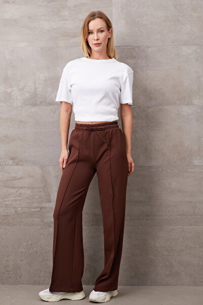 DPARİS Elastic Waist Grass Trousers