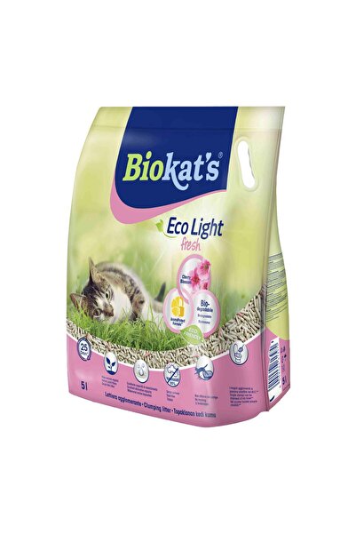 Biokats Biokat's Eco Light Kiraz Çiçeği Kokulu Pelet Kedi Kumu 5 LT