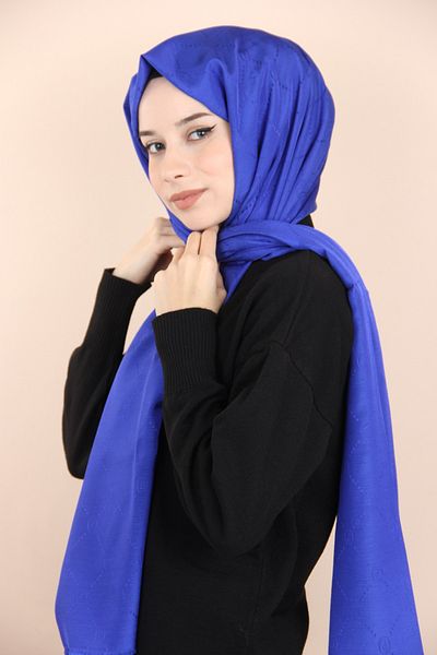 PİRAMİT Saks Pyramid Monogram Shawl
