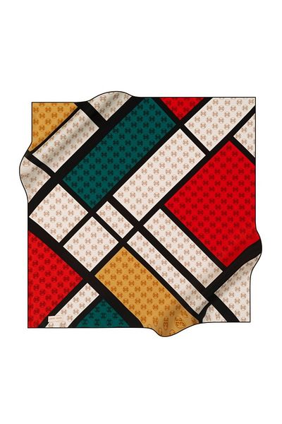 Pierre Cardin Eșarfă de mătase Pierre Cardin 913 Twill - 8803438
