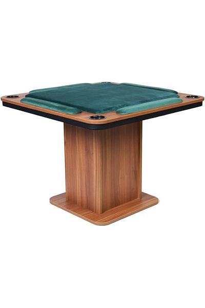 ALBADER Big Wooden Ploot Play Cards Game Table Large Size, Wood Baloot Table Large 95 * 95 * 76 CM