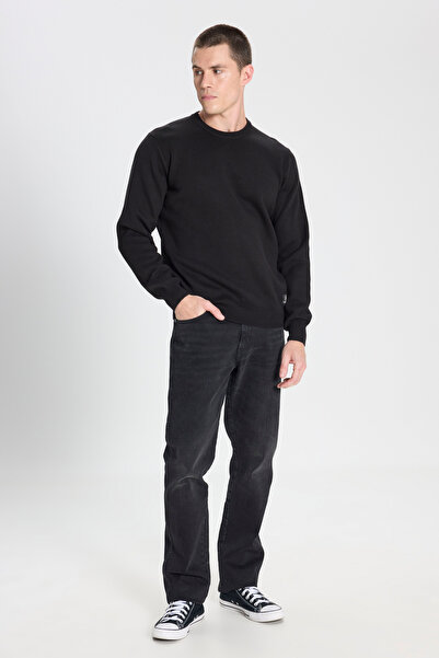 WRANGLER Erkek Regular Fit Bisiklet Yaka Sweat