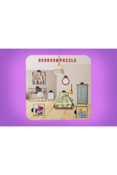 Das Schlafzimmer (YATAK ODASI) | Almanca Öğreten Puzzle