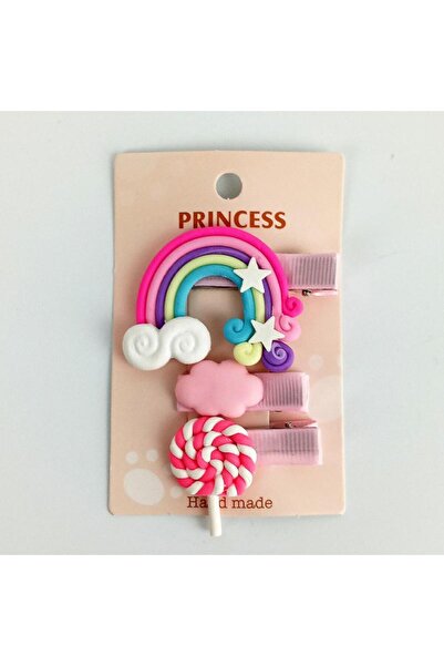 woodycord Set de 3 agrafe pentru copii cu figuri asortate