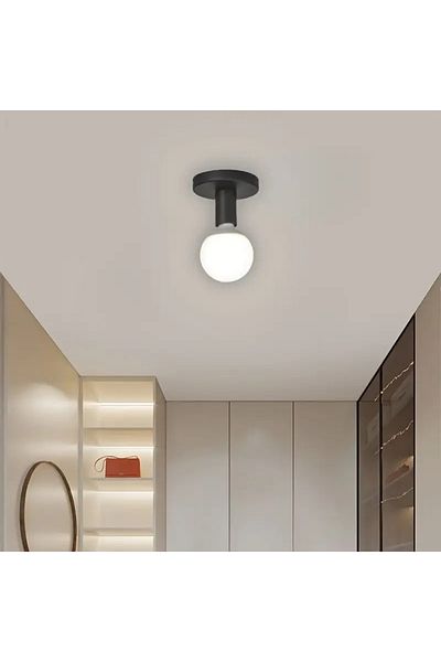 VENON 1Pcs Ricardo Black Plafonier Room Hall Doorway Hallway Hall Sconce Bathroom Hotel Lighting Bedroom