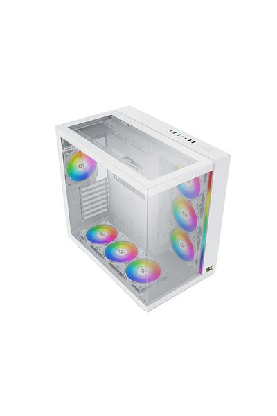 Xigmatek Xigmatek Aqua Ultra Arctic TG RGB Mid-Tower Gaming Case