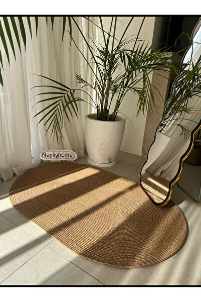 naylişhome Modern, Hasır /Jüt. Desenli, Dekoratif, Kilim, Salon,mutfak Halısı...
