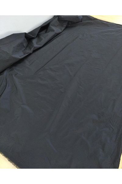Kumaş Parça Tafetta υφαντό σε μαύρο χρώμα (Πλάτος 140 cm x Μήκος 160 cm)
