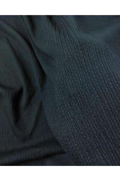 Kumaş Parça Тонкий джерсі чорного кольору (ширина 150 см x довжина 170 см)