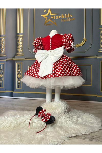 shop Rochie Minnie Mouse pentru fete, Costum Minnie Mouse pentru fete